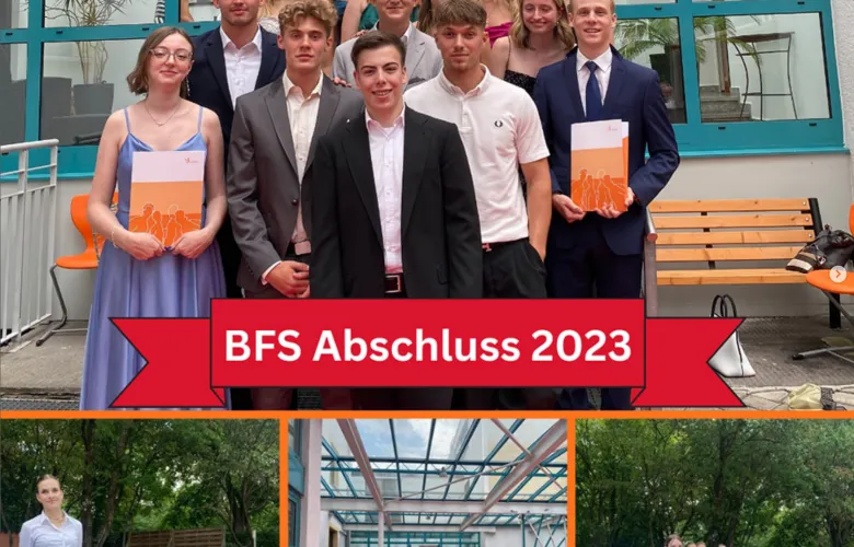 Abschlusszeugnisse 2023 in der Berufsfachschule München