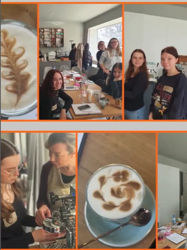 BARISTAKURS der 11. Klasse / Kermess Wirtschaftsschule München